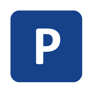 Parkplätze vor Ort