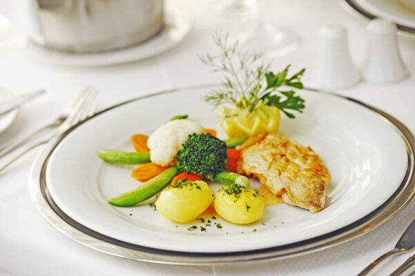 Gericht im Restaurant